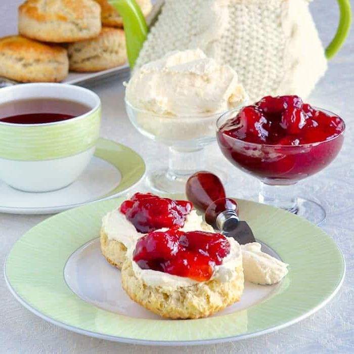 Devonshire Cream Tea with Homemade Clotted Cream