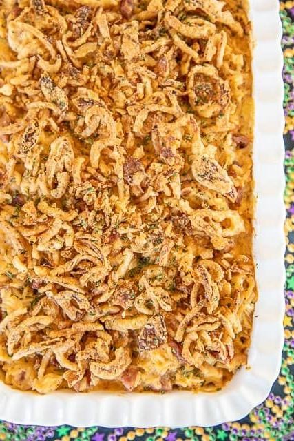 Dirty Rice Casserole with Cheese