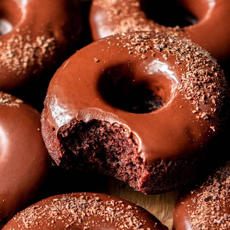 Double Chocolate Cake Donuts for Ultimate Chocolate Lovers