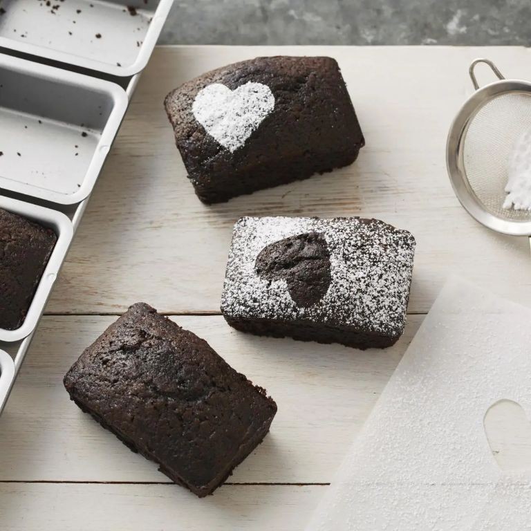 Double Chocolate Mini Loaves