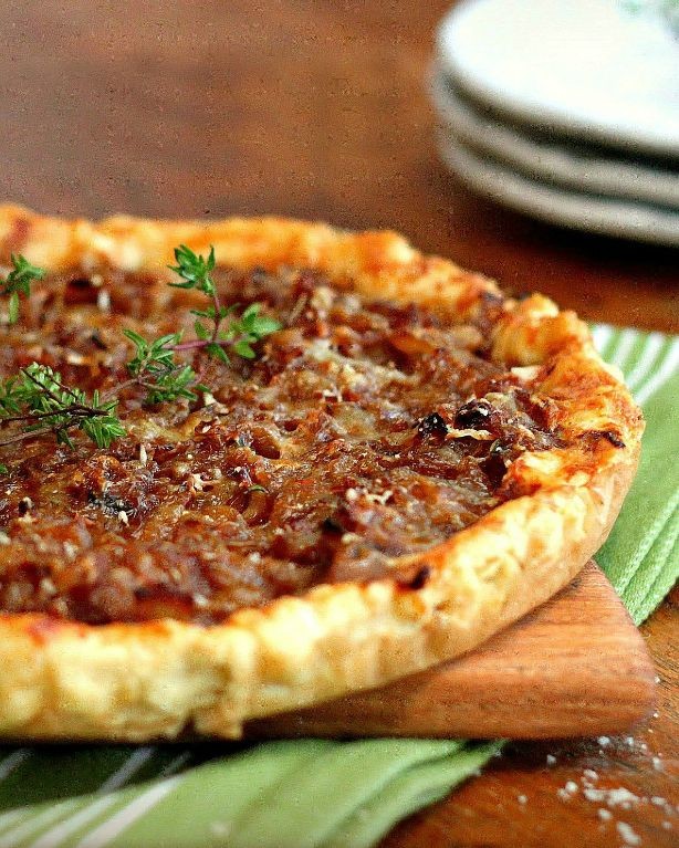 Dubliner Cheese and Caramelized Onion Tart