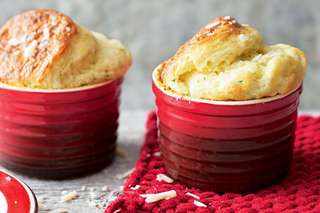 Dubliner Cheese and Herb Soufflé