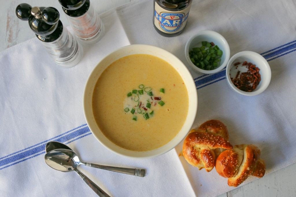 Dubliner Cheese and Porter Ale Soup