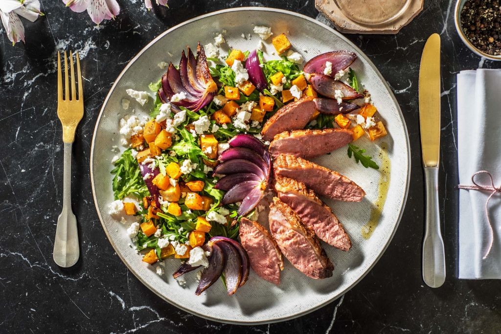 Dukkah-Crusted Roasted Duck