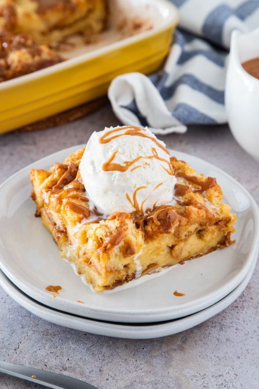 Dulce de Leche Bread Pudding