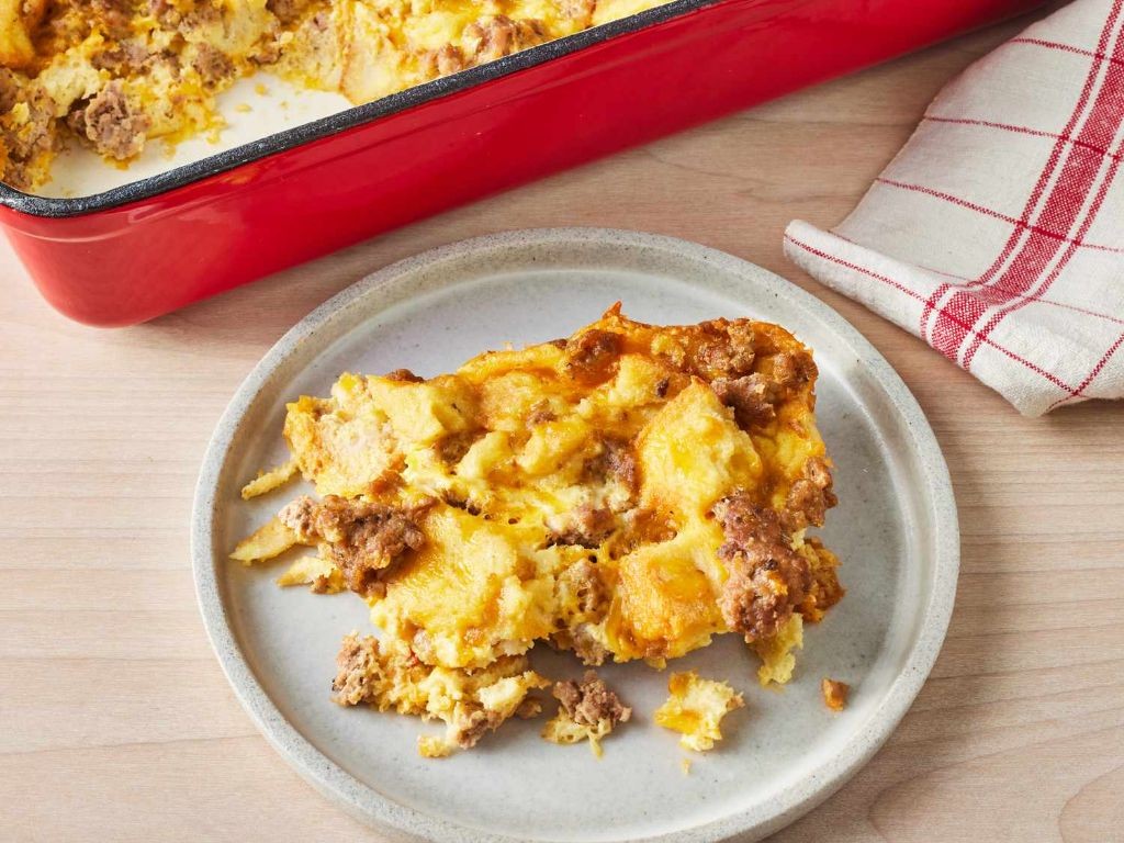 Easter Egg and Sausage Casserole