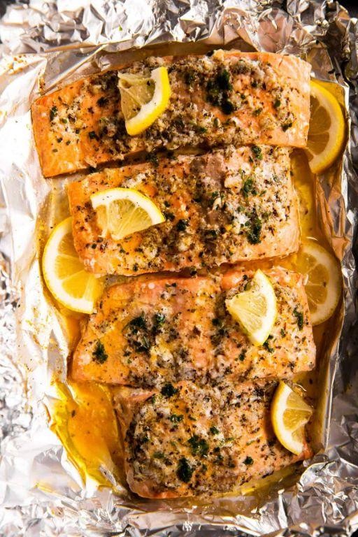 Easy Baked Lemon Butter Salmon