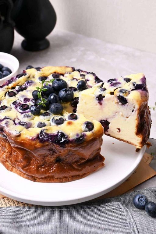 Easy Blueberry Yogurt Cake