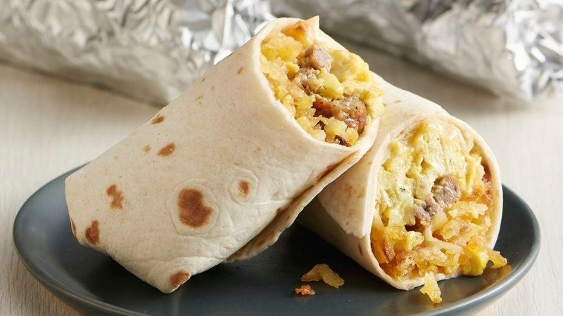 Easy Breakfast Burritos