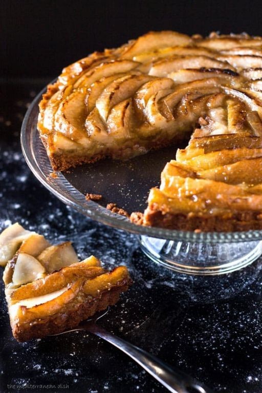 Easy French Pear Tart