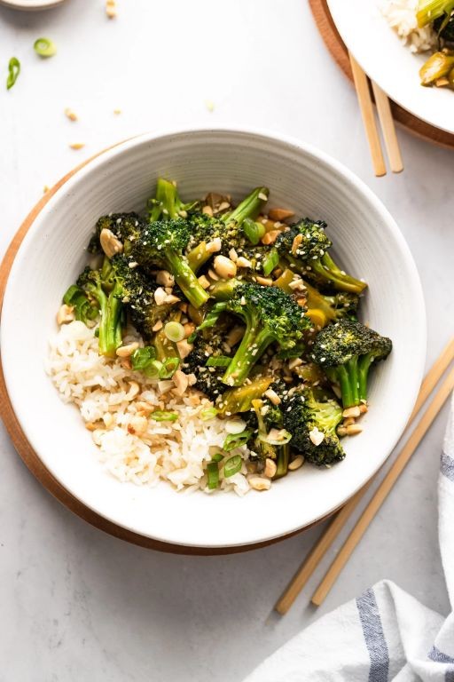 Easy Microwave Broccoli Stir-Fry