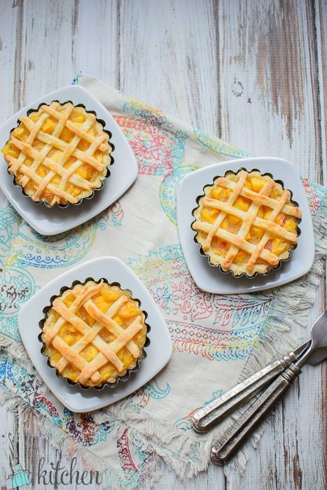 Easy Peach Hand Pies with Lattice Tops