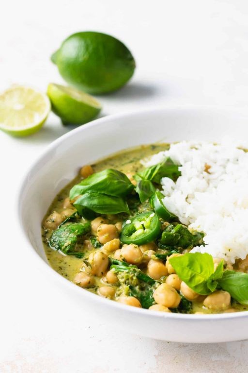Eco-Friendly Chickpea Curry