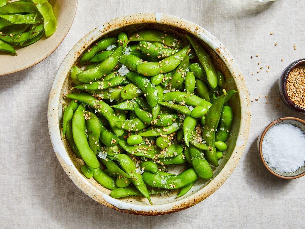 Edamame with Himalayan Salt
