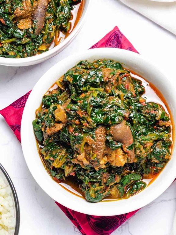 Efo Riro (Vegetable Stew)