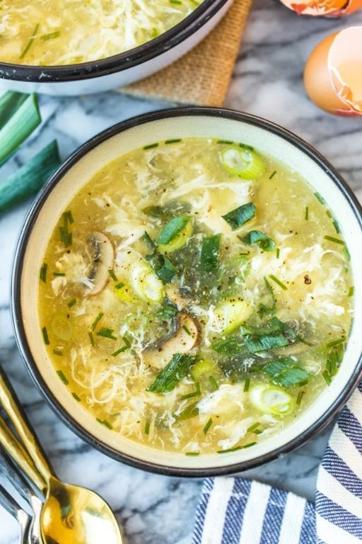 Egg Drop Soup with Ginger
