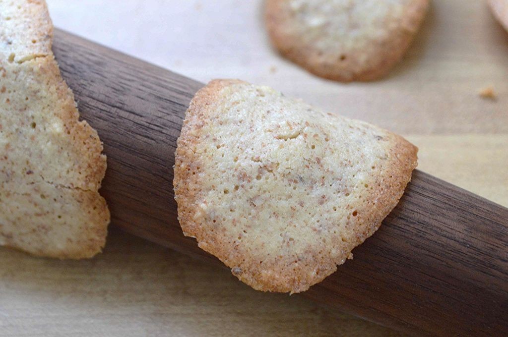 Egg White Powder Almond Tuiles