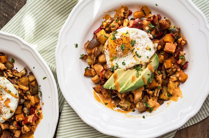 Egg and Veggie Breakfast Bowl