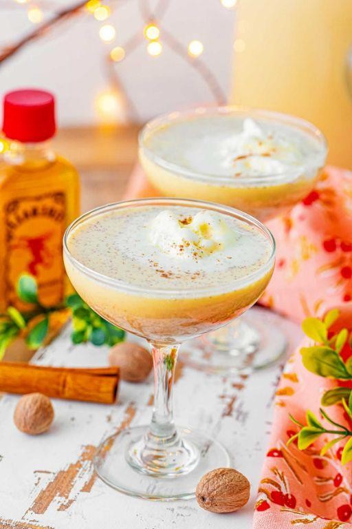 Eggnog Spiced Punch
