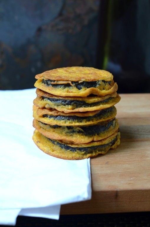 Eggplant and Chickpea Fritters