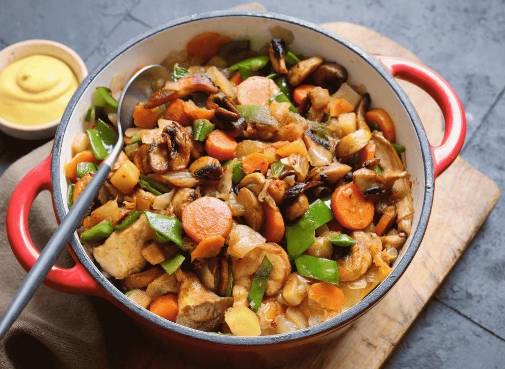 Eintopf with Sausage and Vegetables