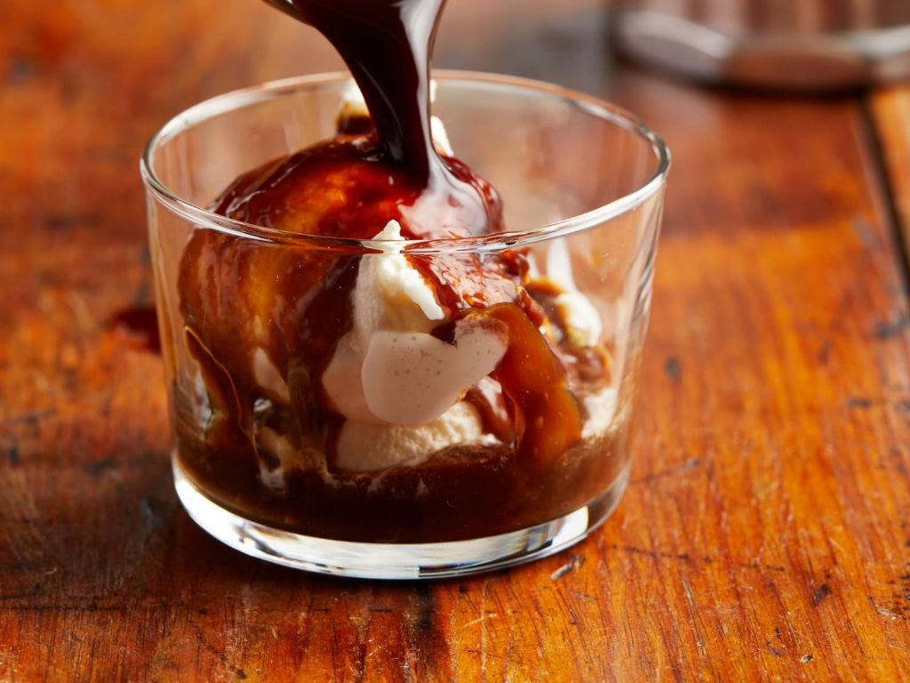 Espresso Affogato with Vanilla Ice Cream
