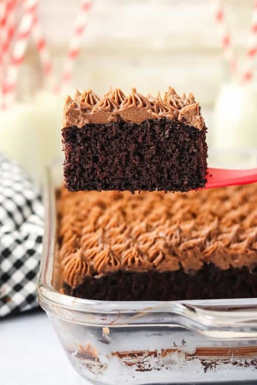 Espresso Chocolate Chip Mayonnaise Cake