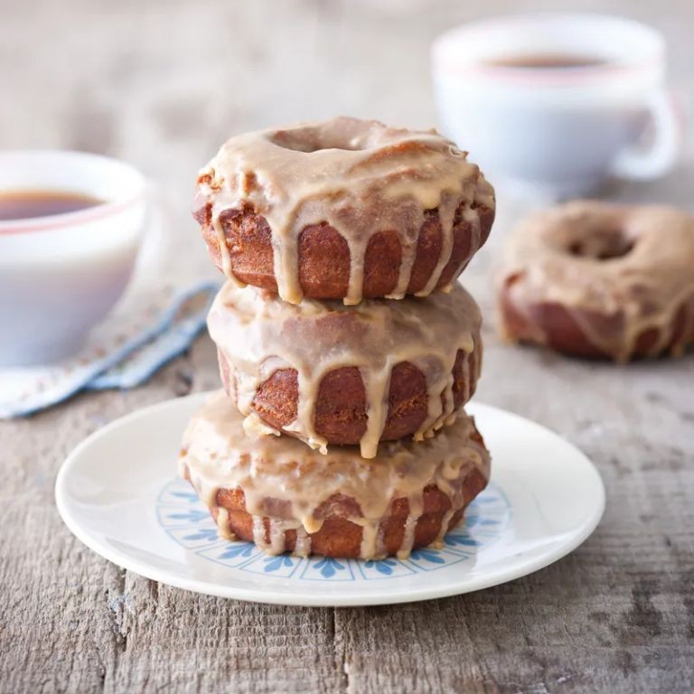 Espresso-Glazed Donuts