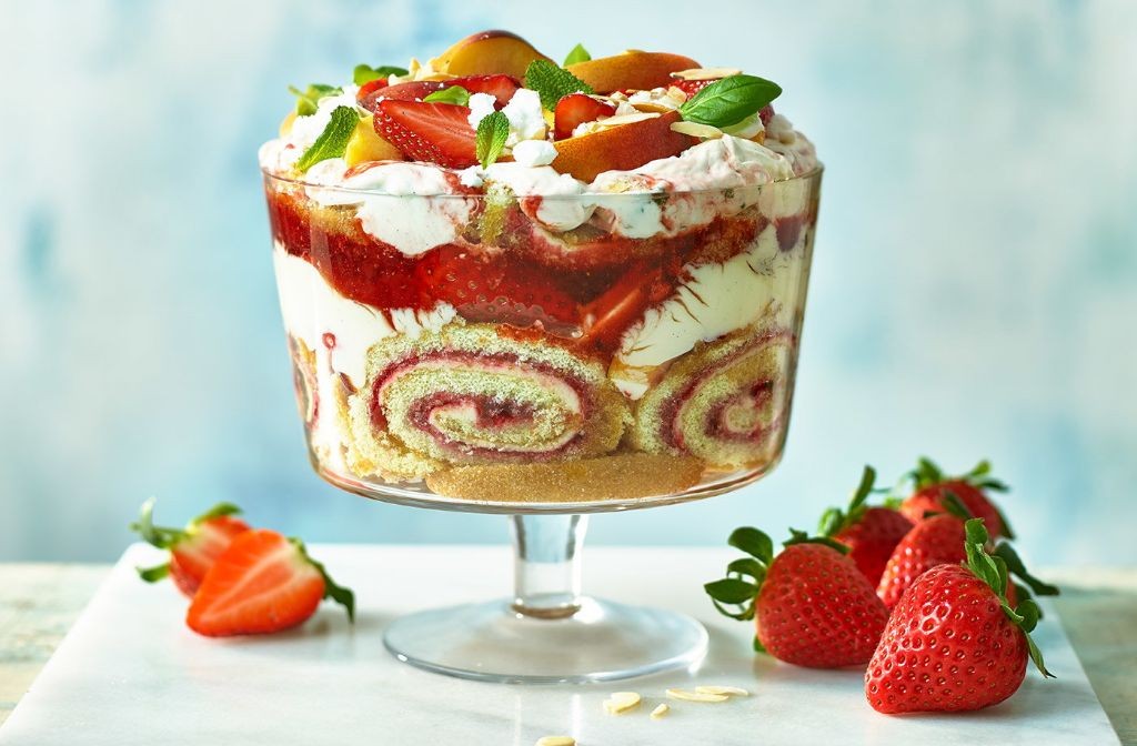 Eton Mess-Inspired Easter Trifle