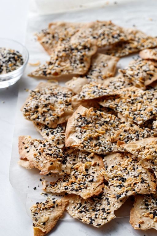 Everything Bagel Spiced Crackers
