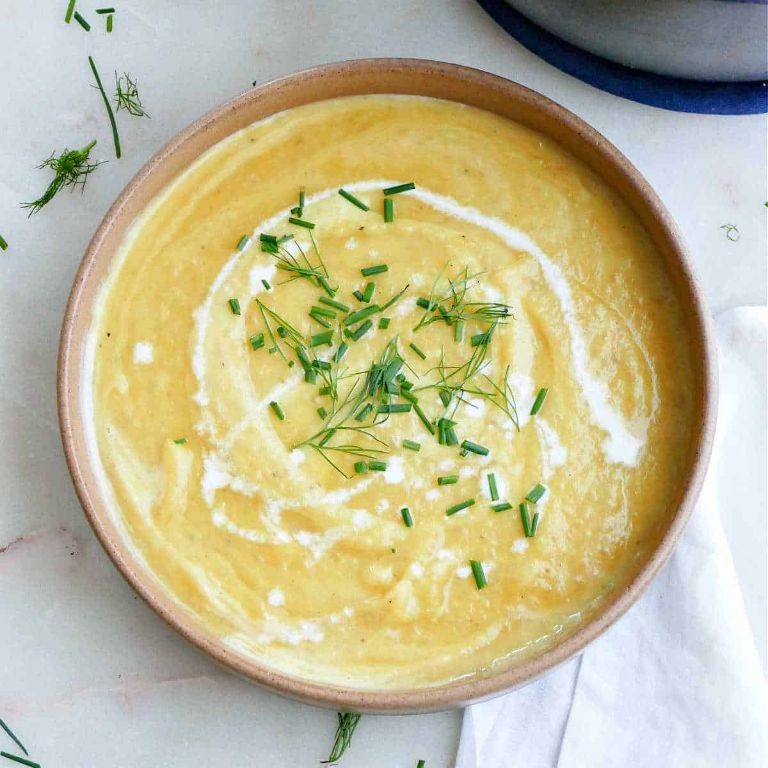Fennel and Leek Soup