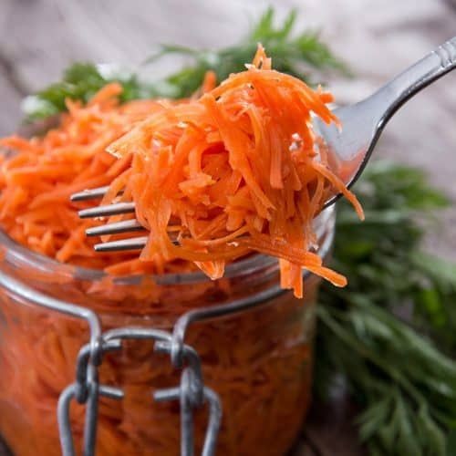 Fermented ginger carrots