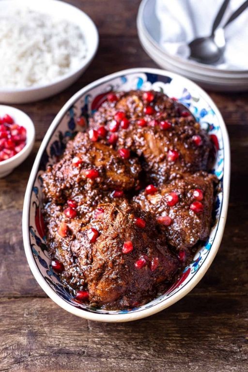 Fesenjan (Pomegranate Walnut Stew)