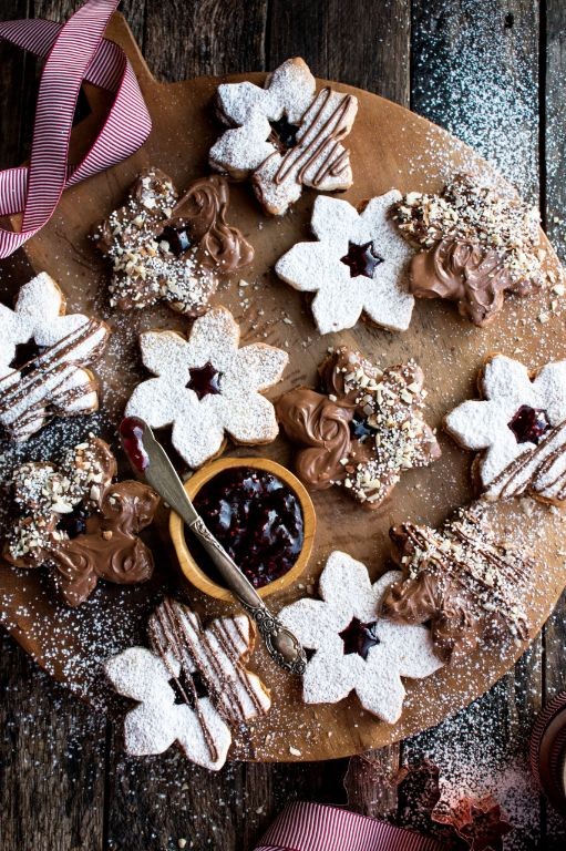Festive Chocolate-Dipped Shortbread