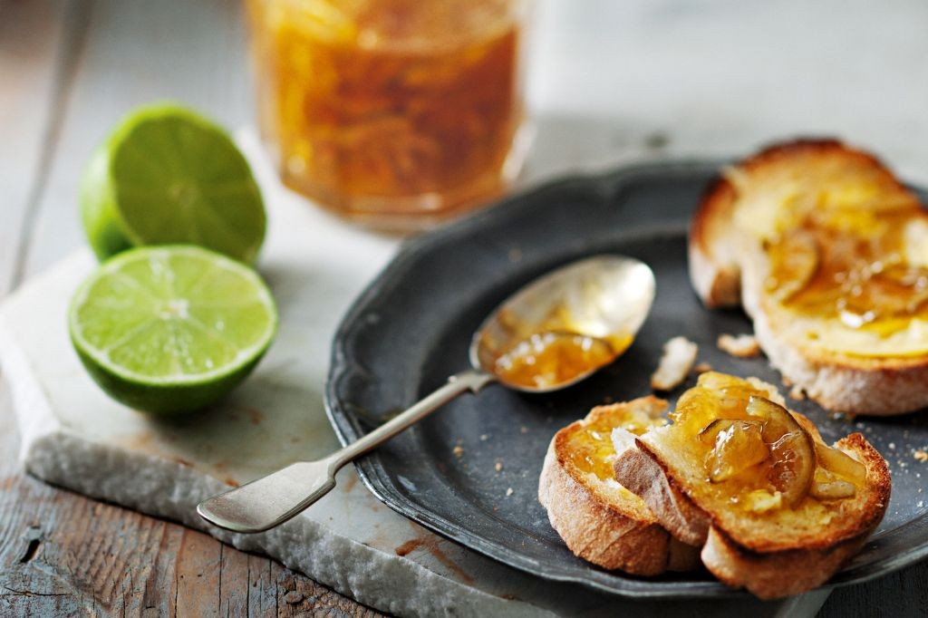 Finger Lime Marmalade on Toast