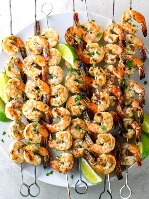 Finger Lime Salsa with Grilled Shrimp