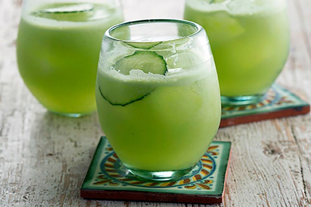 Finger Lime and Gin Cocktail