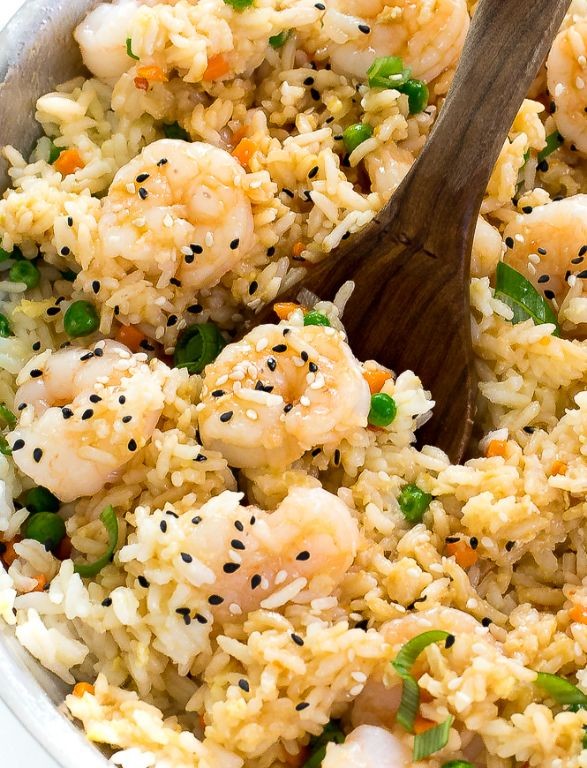 Fish Sauce Fried Rice with Shrimp