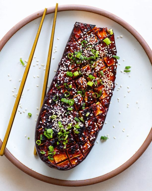 Fish Sauce Glazed Eggplant
