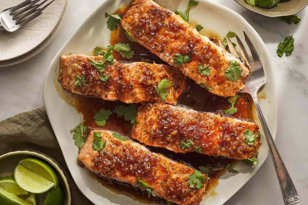 Fish Sauce Glazed Salmon