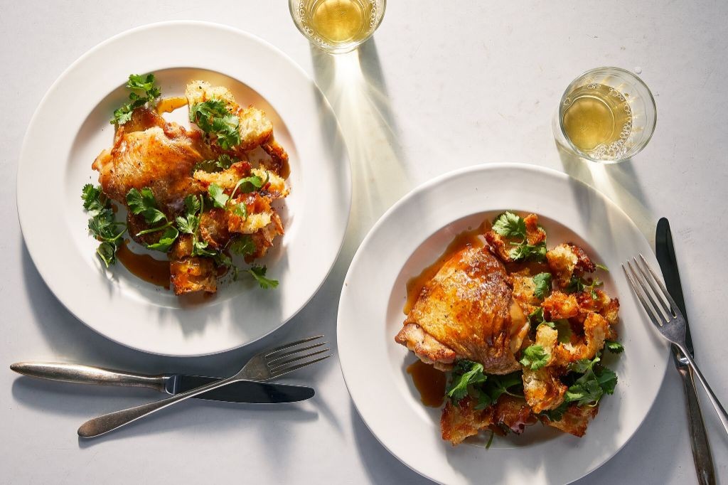 Fish Sauce and Garlic Roasted Chicken