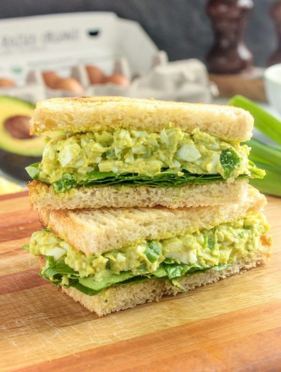 Florida Avocado Egg Salad Sandwich