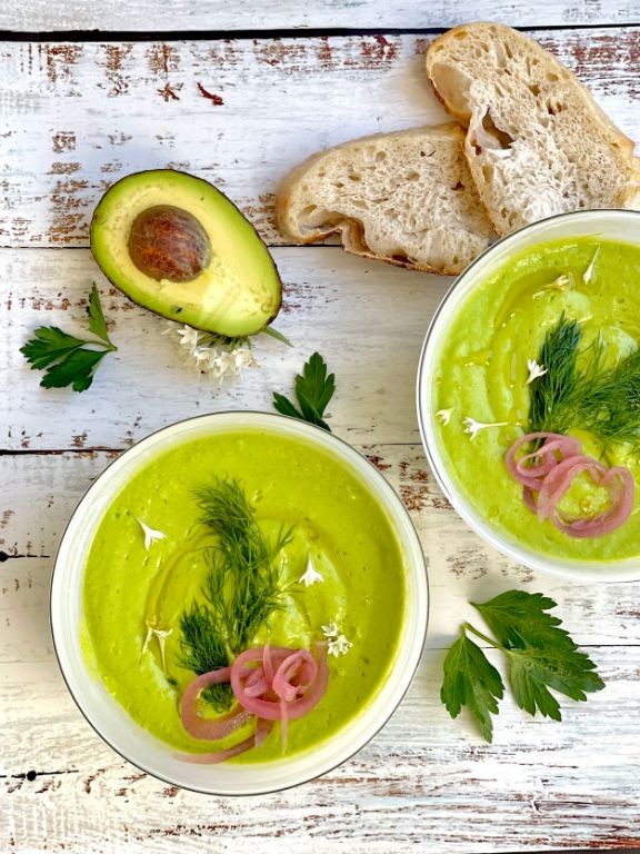 Florida Avocado Gazpacho