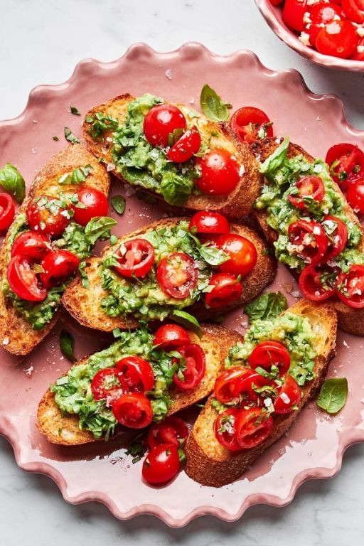 Florida Avocado and Tomato Bruschetta