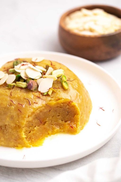 Flourless Almond Halva with Orange Zest