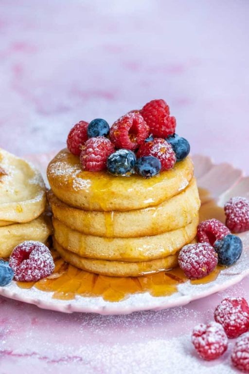 Fluffy Air Fryer Pancakes