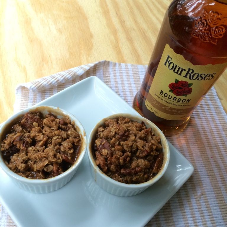 Four Roses Bourbon Caramel Apples