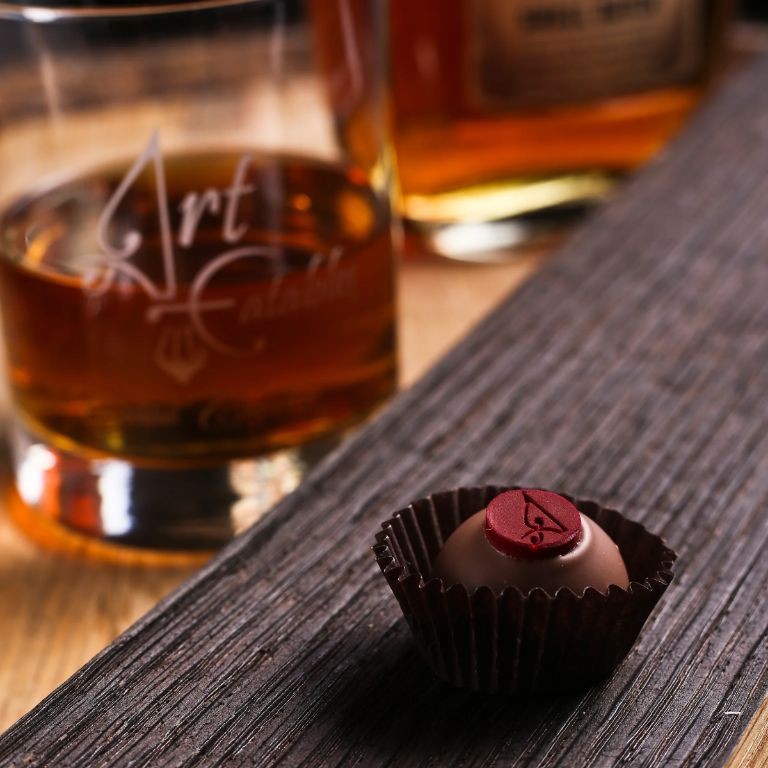 Four Roses Bourbon Chocolate Truffles