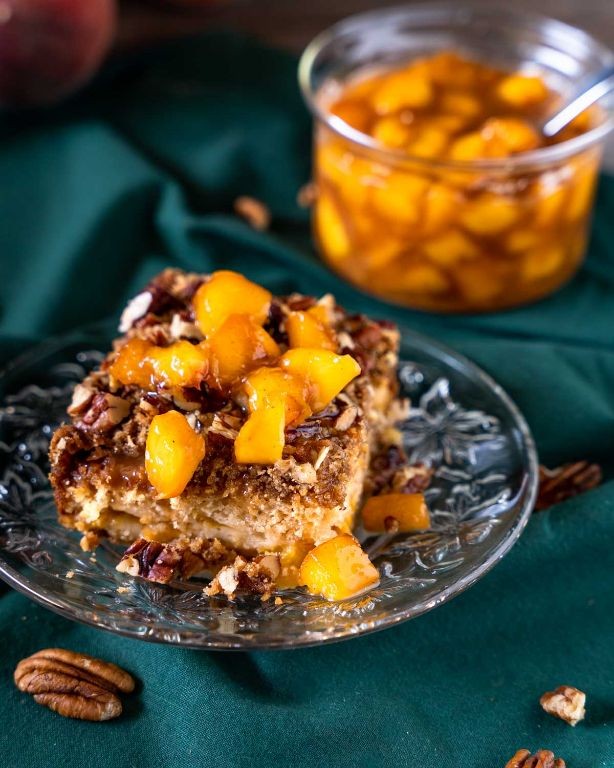 Four Roses Bourbon Peach Cobbler