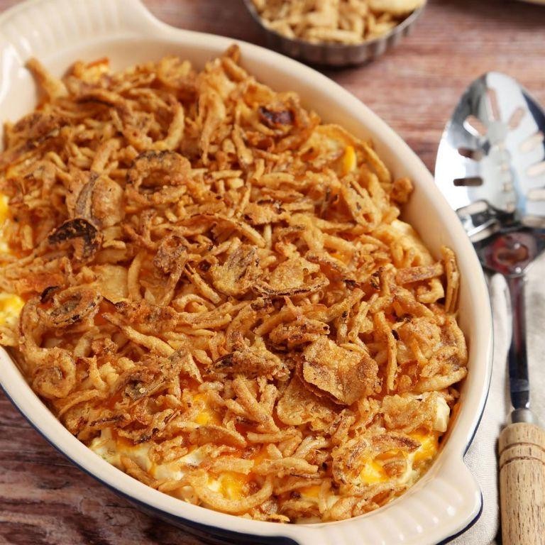 French Onion Chicken and Potato Casserole